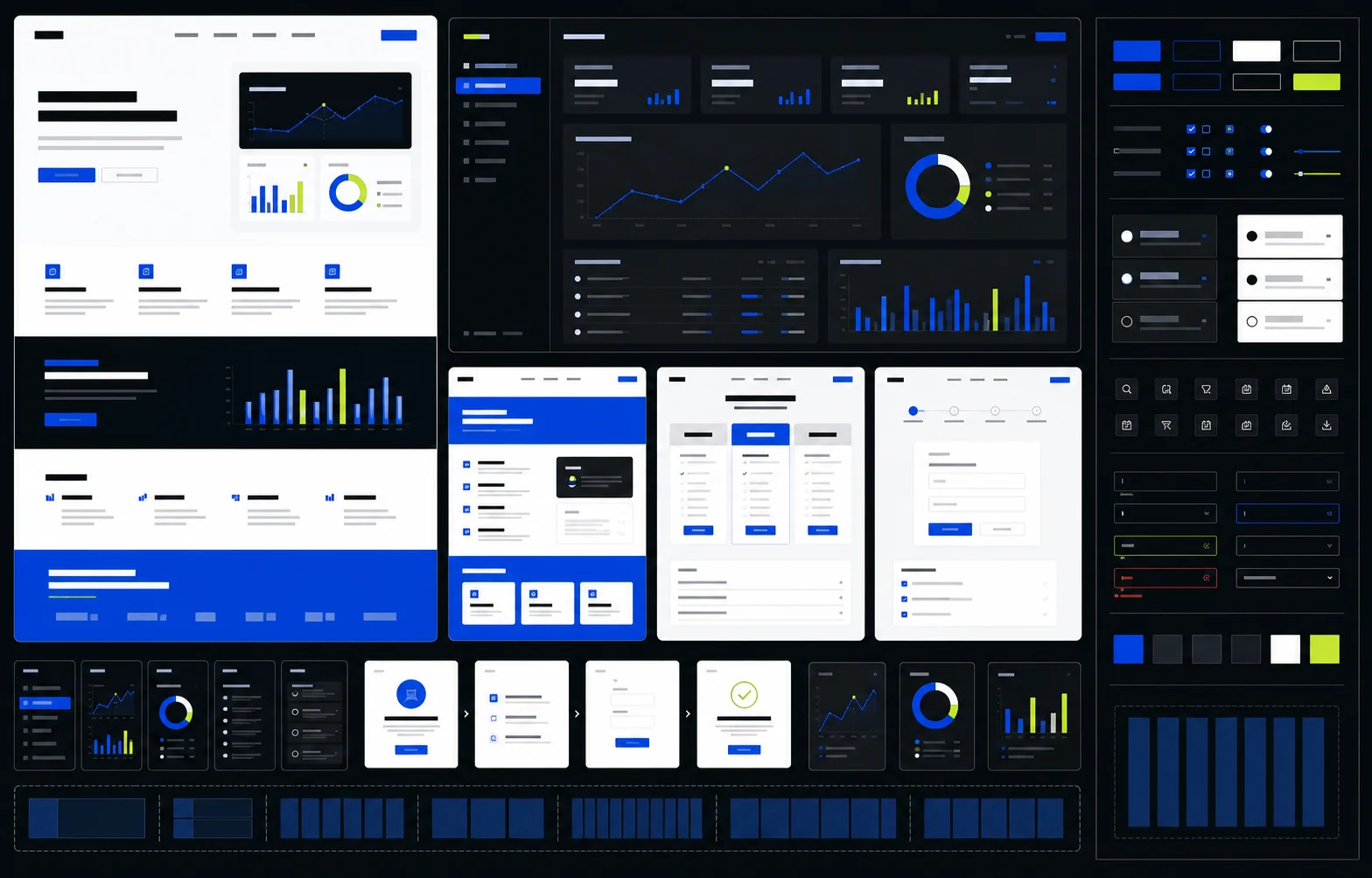 SaaS dashboard and automation interface